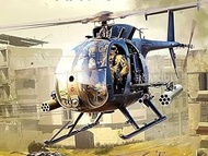 Kitty Hawk Model Assembled Aircraft Model Kit KH50003 American AH-6 J/MH-6J Little Bird Helicopter 1