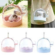 【SUIT*】 Hamster Cages Breathable Outdoor Hamster Carrier Cage for Camping Traveling