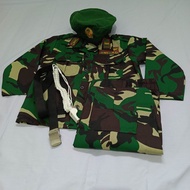 Baju profesi Anak Tentara Anak Laki Laki Baju cita cita loreng Tentara Anak Cowo Seragam ABRI TNI An