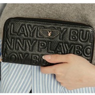 PLAYBOY - 拉鍊長夾 Superb系列 - 黑色