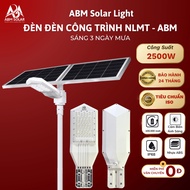 [2500W] ABMSOLAR Solar High Power Project Light, Solid Aluminum Shell, Lighting Area 450m2
