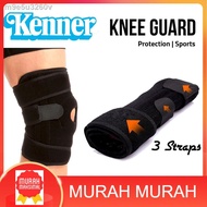 ☋Kenner 2 Spring Knee Guard Pad Brace Patella Lutut Protect Pain