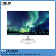 Philips 327E8FJSW/69 32 inch sRGB FreeSync VGA DVI DP HDMI 2K VA WQHD LED Monitor - White