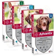 Advantix Dog Spot On Tick Flea Treatment (M/L/XL)