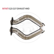 HMD Exhaust Manifold Downpipe for Infiniti FX35 G25 G37 Car Accessories With Catalytic Converter Cat
