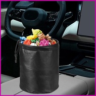 Car Garbage Can 0.9 Gallon Car Waste Storage Bucket Vehicle Front Seat Storage Box for Sedans SUVs T