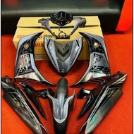 HLY /HLD/ Cover Set Custom LC135 V4/V5/V6/V7 Grey Chrome Sticker Special Edition Original Yamaha Cov