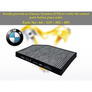 BMW - B46 B47 B48 B57 G20 3-Series M3 M4 X3M X4M Z4 X3 X-Drive Aircond Filter Cabin Air Filter 64-11