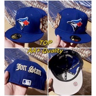 MLB Toronto Blue Jays Fiftted Hat Jon Stan X New E.ra Blue Jays Blue Color Hat Bisbal Embroidery Log