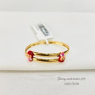 Check bracelet 375% real gold