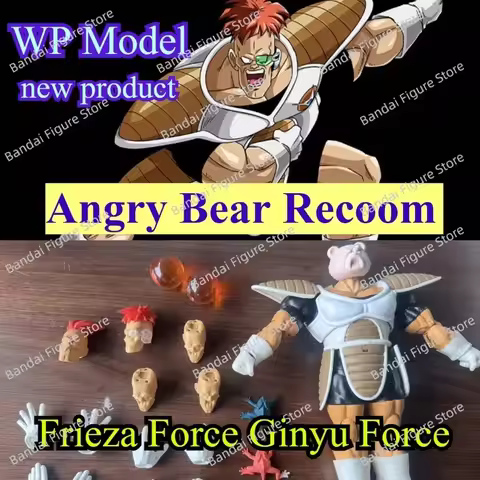 WP Model Dragon Ball Z SHF Frieza Force Ginyu Force Jeice Recoom Anime Action Figures Toys Collector