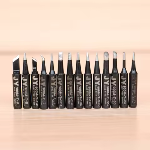 1PCS JY BLACK Lead-Free Soldering Solder Iron Tips 900M-T-K for Hakko 936 fx888/888D SAIKE 909D/852 