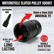 39 41mm Clutch Nut Socket Spanar Pembuka Clutch Skuter Motor Repair Tool For Yamaha Honda CRV