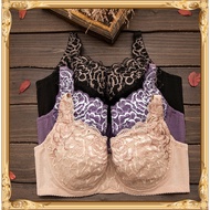[34~48 Size] D~H Cup Bra Large Size Bra Girls Bra Full Cup Bra Steel Bra Adjustable Bra Push-Up Bra 