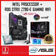 ASUS ROG STRIX Z790-E GAMING WIFI Z790 LGA1700 Motherboard + Intel  CORE  I5 / I7 / I9 CPU COMBO PRO