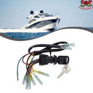 MALCOLM1 Ignition Key Switch, Professional High Quality Replace Boat Accessories, Plastic Durable Hi