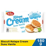 Roma Coconut Cream Vanilla Biscuits 180g Chocolate/ 189g