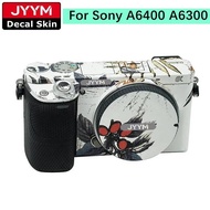 Customized Sticker For Sony A6400 A6300 Decal Skin Camera Vinyl Wrap Film Protector Coat ILCE-6400 I