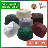 [Plus Size] KOPIAH TABLIGH QUALITI READY STOCK Extra large &amp; Big SAHAJA