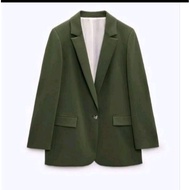 Women's army blazer jas blazer Women single button