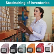 KIN Finger Tally Counter 6 Digit Display Counter Clickers Lap Counter Handheld Number Clicks Counter