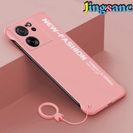 Jingsanc cho Xiaomi 13t/13t Pro Vỏ điện thoại sang trọng siêu mỏng cứng PC mờ không viền chống sốc m