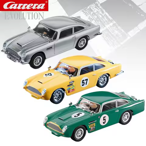 Carrera Slot Car 1:32 Evolution Aston Martin DB5 25735 James Bond Goldfing/ 25736 Historic Racer No.