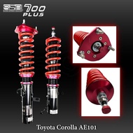 Toyota Corolla AE92 AE100 AE101 AE111 - Zerone SSR700 Plus Adjustable Suspension / Coilover
