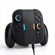 NITHO Lade-Gamepad, Kompatibel mit N-Switch 2 Joycon, Spielen und Laden, Ergonomisches Gamepad, Trag