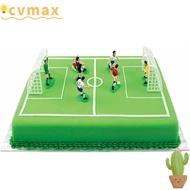CYMX Set of 9 Soccer Toppers DIY 9 Soccer Players Cake Toppers Cupcakes