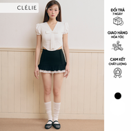 Chân váy nữ bèo nhún xếp ly 2 tầng phom ngắn | LUMIA SKIRT - CLÉLIE