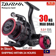 Metal DAIWA Fishing reel Spinning Reel Spool Pancing Braking Force Mesin Casting Fishing Reel Metal Line Cup Sea Tackle