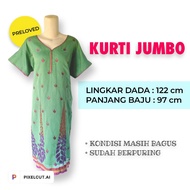 Kurti Single Jumbo Short Sleeve Indian Shirt