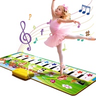100x36 cm Kids Music Piano Mat Toddlers Floor Keyboard Dance Mat 8 Instrument Sounds Baby Carpet Edu