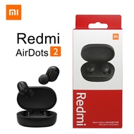 Redmi Airdots 2 TWS Bluetooth 5.0 Earphone Noise Reduction With Mic AI Control Redmi Airdots 2 Wireless Headphone Headset