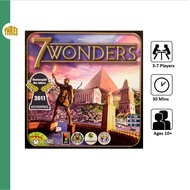 [SG STOCK] 7 Wonders Board Game (BASE GAME) Family Board Game Board Game for Adults and Family