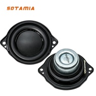 SOTAMIA 2Pcs 50mm Bass Speaker 4 Ohm 8W HIFI Woofer Loudspeaker DIY Go5 Portable Bluetooth Audio Spe