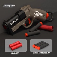 Outdoor S686 mini soft bullet gun can fire sponge bullets EVA soft bullet toy gun boy soft bullet gu