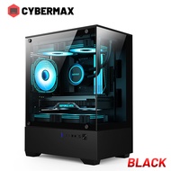 YGT N195 Pc Case Gaming Computer Case With Tempered Glass Micro ATX Seaview Palace Mini Desktop Case