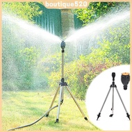 Rotating Tripod Sprinkler 360 Degree Large Area Coverage Automatic Rotating Yard Sprinkler Irrigatio