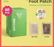 ☀HQ- Buy 2 Free 3 100 Authentic - Itsuki Kenko Cleansing and Detoxifying Foot Patch - 250pcs  5 boxes☉