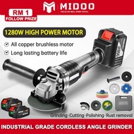 998VF Cordless Angle Grinder Cutting Disc & Grinding Polisher Brushless Metal Cutter Rechargeable