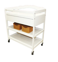 Seni Daya Angel Cot Local Premium Solid Hardwood Baby Changing Table/Diapers Changing Table (FREE Ch