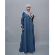 KATUN Evolvere - Hawwa Dress Muslim Women's Cotton Linen Gamis