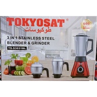 TOKYOSAT High quality 3 in 1 stainless steel blender TS-3031