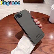 Jingsanc For iPhone 17e/iPhone 16e Phone Case Retro Leather Skin Casing Camera Protection Business S