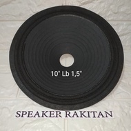 Daun speaker 10 inch Lubang 1,5 inch