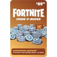 FORTNITE Digital V-Bucks 13500 - PlayStation/Xbox/Nintendo Switch/PC/Mobile [Digital Code]