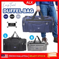 ALX Large Capacity Duffel Bag Waterproof Hand Luggage Travel Bags Sling Baggage Shoulder Cabin Beg P