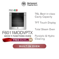 [11.11] Bertazzoni F6011MODVPTX/F6011MODVPTN 60cm Total Steam 11 Function Built In Oven